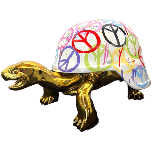 World Love Gold Turtle